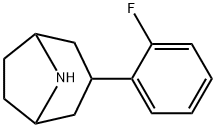 8-Azabicyclo[3.2.1]octane, 3-(2-fluorophenyl)-