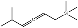 Silane, trimethyl(5-methyl-2,3-hexadien-1-yl)- Structural