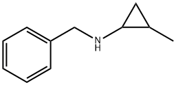 Benzenemethanamine, N-(2-methylcyclopropyl)- Structural
