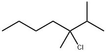 Heptane, 3-chloro-2,3-dimethyl- Structural