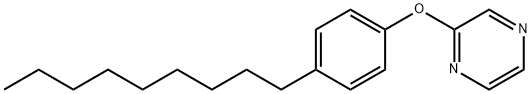 Pyrazine, 2-(4-nonylphenoxy)- Structural