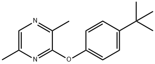 Pyrazine, 3-[4-(1,1-dimethylethyl)phenoxy]-2,5-dimethyl- Structural