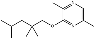 Pyrazine, 2,5-dimethyl-3-[(2,2,4-trimethylpentyl)oxy]- Structural