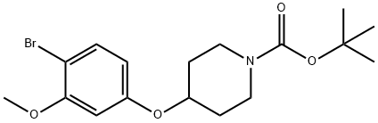 tert-Butyl 4-(4-bromo-3-methoxyphenoxy)piperidine-1-carboxylate