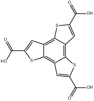 benzo[1,2-b:3,4-b':5,6-b'']tristhiophene-2,5,8-tricarboxylic acid Structural