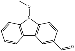N-Methoxy-3-formylcarbazole Structural
