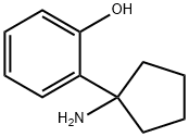 Phenol, 2-(1-aminocyclopentyl)- Structural