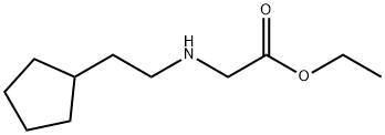 ETHYL 2-[(2-CYCLOPENTYLETHYL)AMINO]ACETATE(WXC05567) Structural