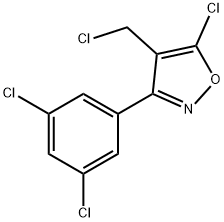 Isoxazole, 5-chloro-4-(chloromethyl)-3-(3,5-dichlorophenyl)- Structural