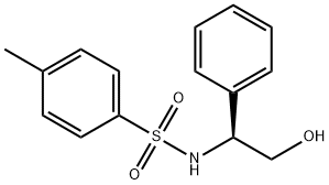 Benzenesulfonamide, N-[(1S)-2-hydroxy-1-phenylethyl]-4-methyl- Structural