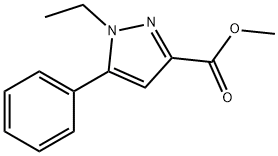 JR-14003, Methyl 1-ethyl-5-phenyl-1H-pyrazole-3-carboxylate, 97% Structural