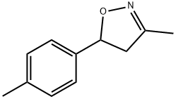 Isoxazole, 4,5-dihydro-3-methyl-5-(4-methylphenyl)- Structural