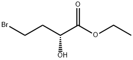Butanoic acid, 4-bromo-2-hydroxy-, ethyl ester, (2R)- Structural