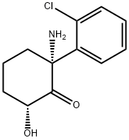 Cyclohexanone,2-amino-2-(2-chlorophenyl)-6-hydroxy-,(2R-cis)-(9Cl)