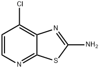Thiazolo[5,4-b]pyridin-2-amine, 7-chloro- Structural