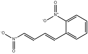 Benzene, 1-nitro-2-[(1E,3E)-4-nitro-1,3-butadien-1-yl]- Structural