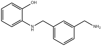 Phenol, 2-[[[3-(aminomethyl)phenyl]methyl]amino]- Structural