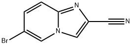 Imidazo[1,2-a]pyridine-2-carbonitrile, 6-bromo- Structural