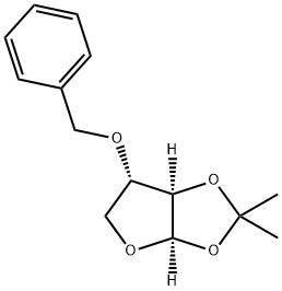 Furo[2,3-d]-1,3-dioxole, tetrahydro-2,2-dimethyl-6-(phenylmethoxy)-, (3aR,6S,6aR)- Structural