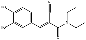 2-Propenamide, 2-cyano-3-(3,4-dihydroxyphenyl)-N,N-diethyl-, (2E)- Structural