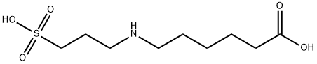 Hexanoic acid, 6-[(3-sulfopropyl)amino]- Structural