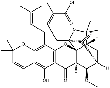 Isomoreollic acid Structural