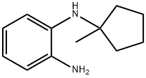 N1-(1-methylcyclopentyl)benzene-1,2-diamine Structural