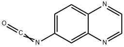 Quinoxaline, 6-isocyanato- Structural