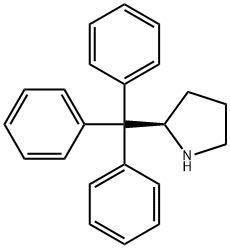 Pyrrolidine, 2-(triphenylmethyl)-, (2R)- Structural