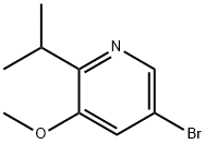 Pyridine, 5-bromo-3-methoxy-2-(1-methylethyl)- Structural