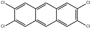 Anthracene, 2,3,6,7-tetrachloro- Structural