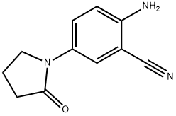 Benzonitrile, 2-amino-5-(2-oxo-1-pyrrolidinyl)- Structural