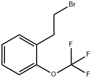 Benzene, 1-(2-bromoethyl)-2-(trifluoromethoxy)- Structural