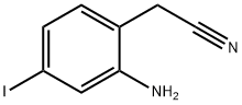 Benzeneacetonitrile, 2-amino-4-iodo- Structural