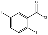 Benzoyl chloride, 5-fluoro-2-iodo- Structural