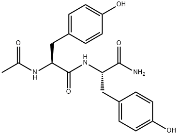 L-Tyrosinamide, N-acetyl-L-tyrosyl- Structural