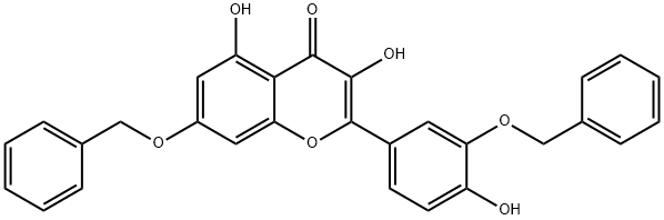 Quercetin 3’,7-Di-O-Benzyl Ether Structural