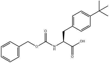 Z-L-Phe(4-tBu)-OH Structural