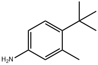 Benzenamine, 4-(1,1-dimethylethyl)-3-methyl- Structural