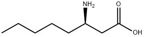 Octanoic acid, 3-amino-, (3R)- Structural