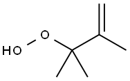 Hydroperoxide, 1,1,2-trimethyl-2-propen-1-yl- Structural