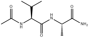 L-Alaninamide, N-acetyl-L-valyl- Structural