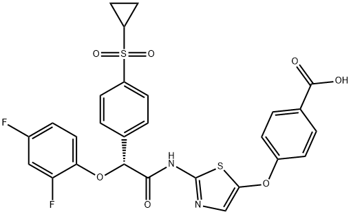 Glucokinase activator 1 Structural