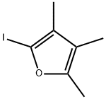 Furan, 2-iodo-3,4,5-trimethyl- Structural