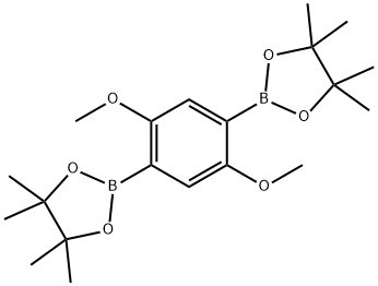 OC1801, 2,2'-(2,5-Dimethoxy-1,4-phenylene)bis(4,4,5,5-tetramethyl-1,3,2-dioxaborolane) Structural