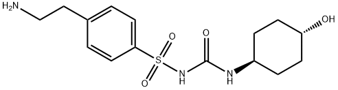 Glyburide Desbenzamide trans-4-Hydroxy Impurity Structural