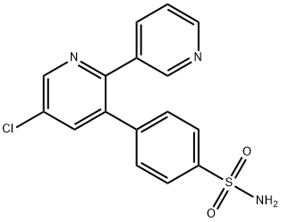 Benzenesulfonamide, 4-(5-chloro[2,3'-bipyridin]-3-yl)- Structural
