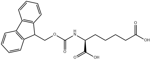 Heptanedioic acid, 2-[[(9H-fluoren-9-ylmethoxy)carbonyl]amino]-, (2S)- Structural