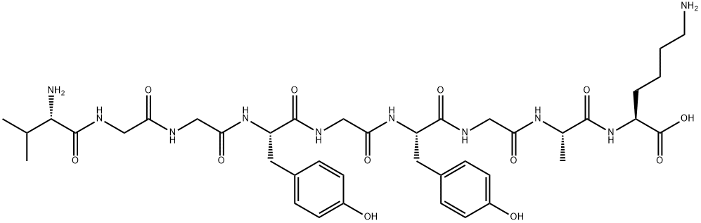 VAL-GLY-GLY-TYR-GLY-TYR-GLY-ALA-LYS Structural