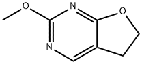 Furo[2,3-d]pyrimidine, 5,6-dihydro-2-methoxy- Structural